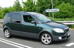 2008 Skoda Roomster Scout  review