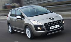 PEUGEOT 3008 recall Oct 2009