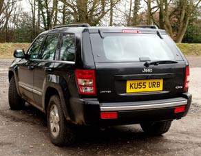 Jeep Grand Cherokee 3.0 CRD rear end