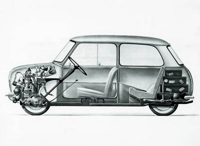 An early Mini design sketch
