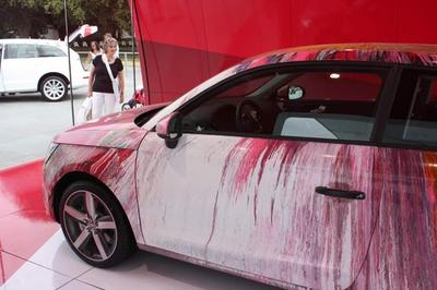 Damien Hirst's Audi A1