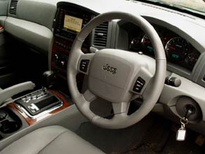 Jeep Grand Cherokee 3.0 CRD interior