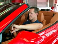 Ferrari news - Schumacher tests Ferrari California